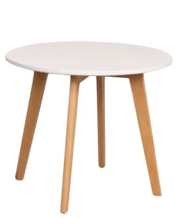 Mesita Nórdica Redonda — 50 × 50 × 50 cm